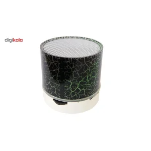 اسپیکر بلوتوثی قابل حمل طرح Stone چراغ دار