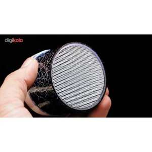 اسپیکر بلوتوثی قابل حمل طرح Stone چراغ دار