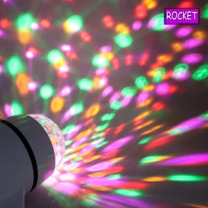 اسپیکر بلوتوثی قابل حمل مدل ROCKET MUSIC LAMP