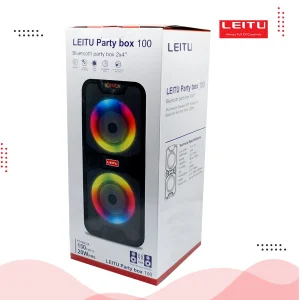 اسپیکر بلوتوثی قابل حمل لیتو مدل Party box 100