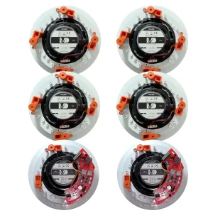 اسپیکر سقفی بلوتوثی ام دی مدل MCL400BTU6 مجموعه 6 عددی