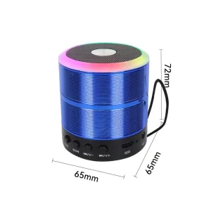 اسپیکر بلوتوثی قابل حمل مدل new-WS-887- RGB