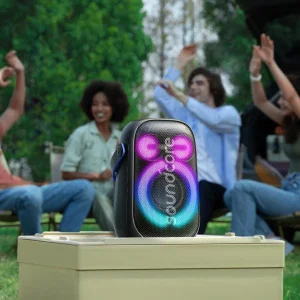 اسپیکر بلوتوثی قابل حمل انکر مدل Sound core Rave Neo 2 A33A1