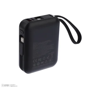 پاوربانک 45 وات اوی مدل C04 ظرفیت 10000 میلی‌آمپرساعت به همراه دو کابل USB-C و لایتنینگ