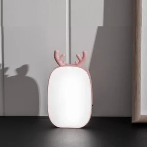 پاوربانک و چراغ خواب طرح گوزن مدل Deer ظرفیت 1200 میلی آمپر ساعت