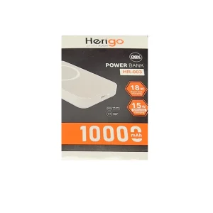 پاوربانک 18 وات مدل HR-003 ظرفیت 10000 میلی آمپر ساعت