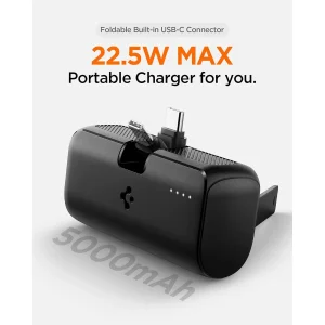 پاوربانک اسپیگن مدل EA2205 ظرفیت 5000 میلی‌آمپر ساعت