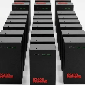 پاور بانک ۳۳ وات مای پاور مدل pbx-62 ظرفیت ۶۲۴۰۰ میلی آمپر ساعت