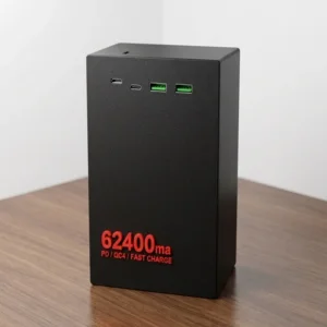 پاور بانک ۳۳ وات مای پاور مدل pbx-62 ظرفیت ۶۲۴۰۰ میلی آمپر ساعت