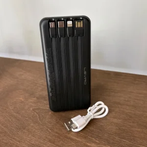 پاوربانک 5 وات مدل N-33 ظرفیت 10000 میلی‌آمپرساعت به همراه یک عدد کابل USB-C