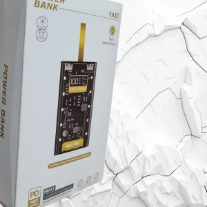 پاوربانک مدل 66W PD ظرفیت 20000 میلی آمپر ساعت