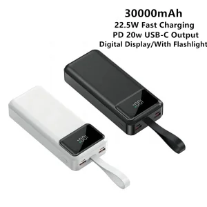 پاوربانک اوفی مدل PB-09 22.5W ظرفیت 30000 میلی آمپر ساعت
