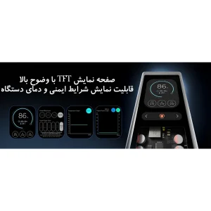 پاوربانک ۱۴۰ وات لنوو مدل ThinkPlus Fluxo SLPB20140 ظرفیت ۲۰ هزار میلی‌آمپرساعت به همراه ۱ عدد کابل USB-C