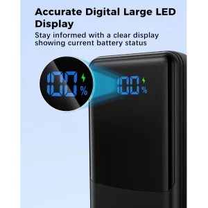 پاوربانک 30 وات مدل P300 ظرفیت 27000 میلی‌آمپرساعت به همراه کابل USB-C