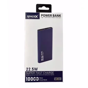 پاوربانک اسپیس ایکس مدل SP-231 ظرفیت 10000 میلی آمپر ساعت
