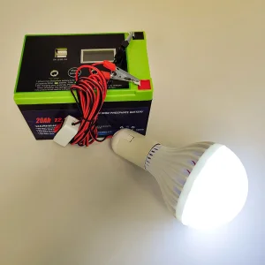 پاوربانک خورشیدی 256 وات مدل super power ظرفیت 256000 میلی‌آمپرساعت