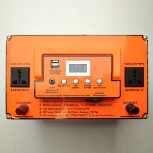 پاوربانک مدل مولتی 500W کمپینگ 12v-220v ظرفیت 50000 میلی آمپر ساعت