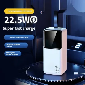 پاوربانک 10 وات لوینو مدل N-22 ظرفیت 30000 میلی آمپر ساعت