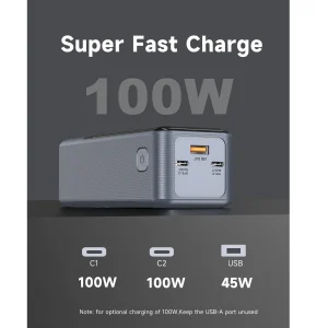 پاوربانک کوسید مدل 983SP-145W ظرفیت 27000 میلی آمپرساعت