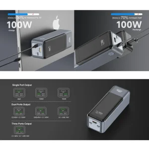 پاوربانک کوسید مدل 983SP-145W ظرفیت 27000 میلی آمپرساعت