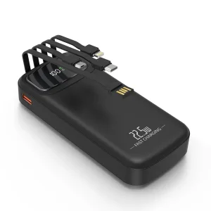 پاوربانک 22.5 وات مدل K8 ظرفیت 20000 میلی‌آمپرساعت