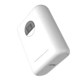 پاوربانک 20 وات پاورلوژی مدل Ultra Compact PPBCHA04 ظرفیت 10000 میلی‌آمپرساعت