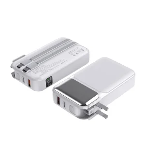 پاوربانک پارمپ مدل PBF-PL10000 22.5W ظرفیت 10000 میلی آمپر ساعت