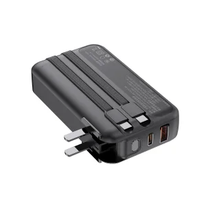 پاوربانک پارمپ مدل PBF-PL10000 22.5W ظرفیت 10000 میلی آمپر ساعت