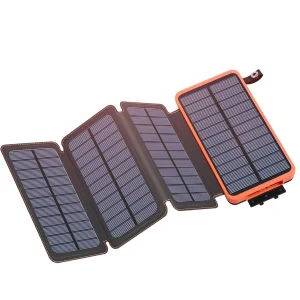 شارژ همراه خورشیدی مدل Solar 4Fold Wireless ظرفیت 20000 میلی آمپر ساعت