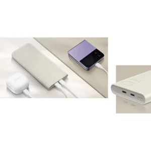 پاوربانک مدل eb-p3400 ظرفیت ۱۰۰۰۰ میلی آمپر ساعت