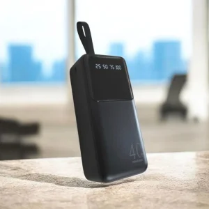 پاوربانک 22.5 وات مدل 40000mah ظرفیت 40000 میلی آمپر ساعت