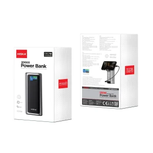 پاوربانک 130 وات هیسکا مدل HP-227PD ظرفیت 20000 میلی‌آمپرساعت