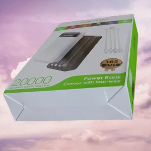 پاوربانک مدل 0armio 20000mah ظرفیت 20000 میلی آمپر ساعت
