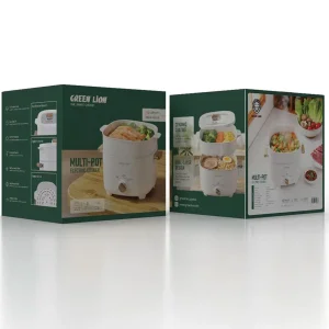 مولتی کوکر 2.5 لیتری گرین لاین مدل Multi-Pot GL-EC35