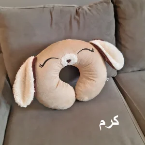 بالش دور گردنی دل لونا طرح سگ کد 036