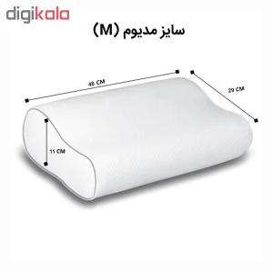 بالش طبی مموری فوم مدل Medium wave