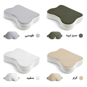 بالش طبی کاواماسک مدل P84 به همراه چشم بند