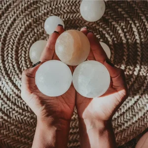 سنگ نمک ماساژ مدل گوی 3 بسته 3 عددی