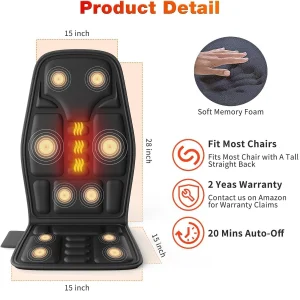 روکش صندلی ماساژور مدل HY-6009