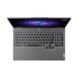 لپ‌تاپ لنوو مدل LOQ 15IRX9 با پردازنده Core i5-13450HX و گرافیک RTX3050 6GB، رم DDR5 24GB با فرکانس 4800MHz، حافظه SSD با ظرفیت 512GB، نمایشگر 15.6 اینچ IPS با وضوح Full HD و نرخ به‌روزرسانی 144Hz، دارای نور پس‌زمینه کیبورد، به همراه ماوس