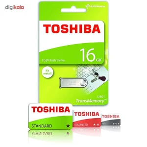 فلش مموری توشیبا مدل TransMemory U401 ظرفیت 16 گیگابایت