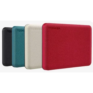 هارد اکسترنال توشیبا مدل Canvio Advance ظرفیت یک ترابایت دارای رابط USB Type-A 3.2