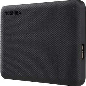 هارد اکسترنال توشیبا مدل Canvio Advance ظرفیت دو ترابایت دارای رابط USB Type-A 3.2