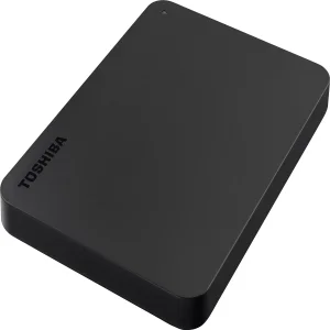 هارد اکسترنال توشیبا مدل Canvio Basics ظرفیت یک ترابایت دارای رابط USB Type-A 3.0
