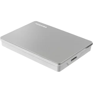 هارد اکسترنال توشیبا مدل Canvio Flex ظرفیت یک ترابایت دارای رابط USB Type-A 3.2