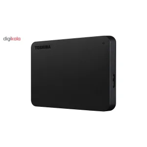 هارد اکسترنال توشیبا مدل Canvio Basics ظرفیت دو ترابایت دارای رابط USB Type-A 3.0