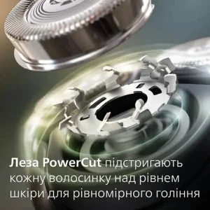 ماشین اصلاح موی صورت فیلیپس مدل S3144 با تیغه استیل ضد زنگ، اصلاح چرخشی، قابلیت استفاده تر و خشک، ضد آب، شارژ سریع 5 دقیقه‌ای، شارژ کامل 60 دقیقه، طراحی ارگونومیک و خط زن