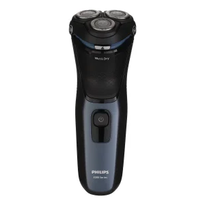ماشین اصلاح موی صورت فیلیپس مدل S3144/00 با تیغه استیل پیشرفته، نحوه اصلاح چرخشی، ضد آب، باتری قابل شارژ