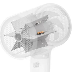 سشوار حرفه‌ای 1600 وات شیائومی مدل Mi Ionic Hair Dryer H300، موتور DC، وزن 508 گرم، دارای سری متمرکز‌کننده باریک با ویژگی صاف‌کنندگی، حجم‌دهندگی، با قابلیت باد سرد