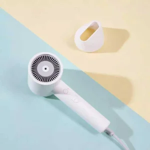 سشوار حرفه‌ای 1600 وات شیائومی مدل Mi Ionic Hair Dryer H300، موتور DC، وزن 508 گرم، دارای سری متمرکز‌کننده باریک با ویژگی صاف‌کنندگی، حجم‌دهندگی، با قابلیت باد سرد